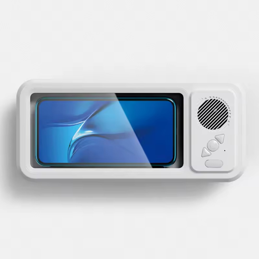 Soporte de Pared Impermeable con Bluetooth hasta 6,9 pulgadas